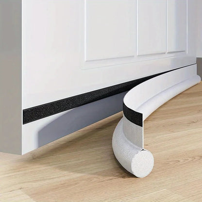 Prime Deal Zone adjustable door draft stopper with foam weatherstrip for sealing under doors and blocking cold air gaps.