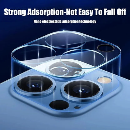 Set of 4 Prime Deal Zone HD back camera glass protectors for iPhone 13, 11, 12, 14 Pro Max lens protection film