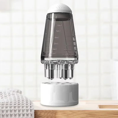 Prime Deal Zone scalp applicator hair regrowth and styling guide comb with hexagon head and roller ball for massage and relaxation.