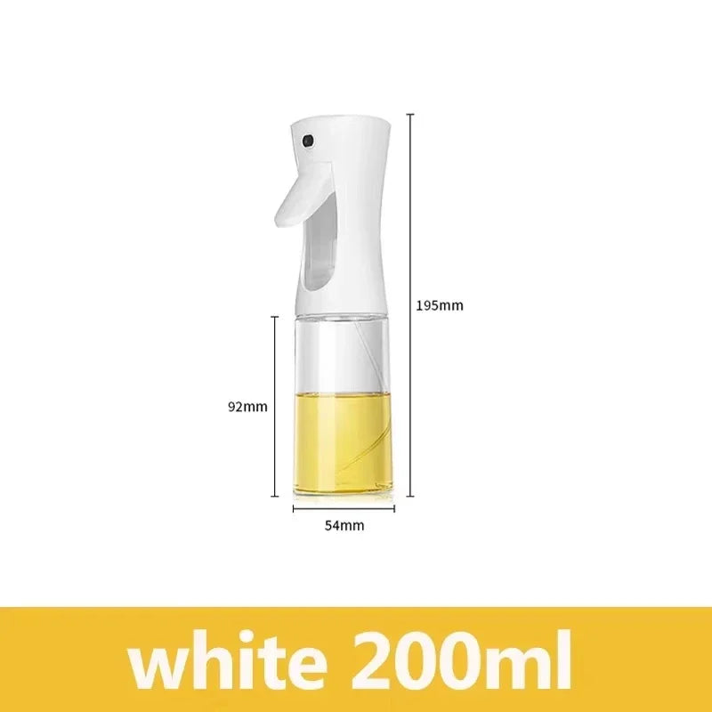 Prime Deal Zone oil spray bottle for kitchen and camping, 200/300/500mL, with adjustable spray for olive oil, vinegar, or soy sauce.