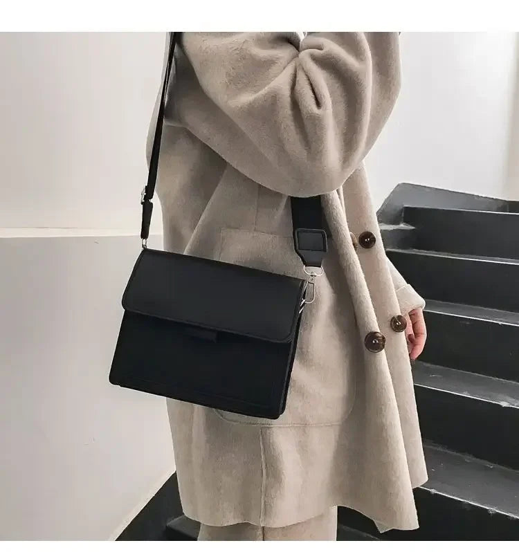 Prime Deal Zone women's PU leather crossbody bag with small shoulder strap, ideal for travel and casual outings.