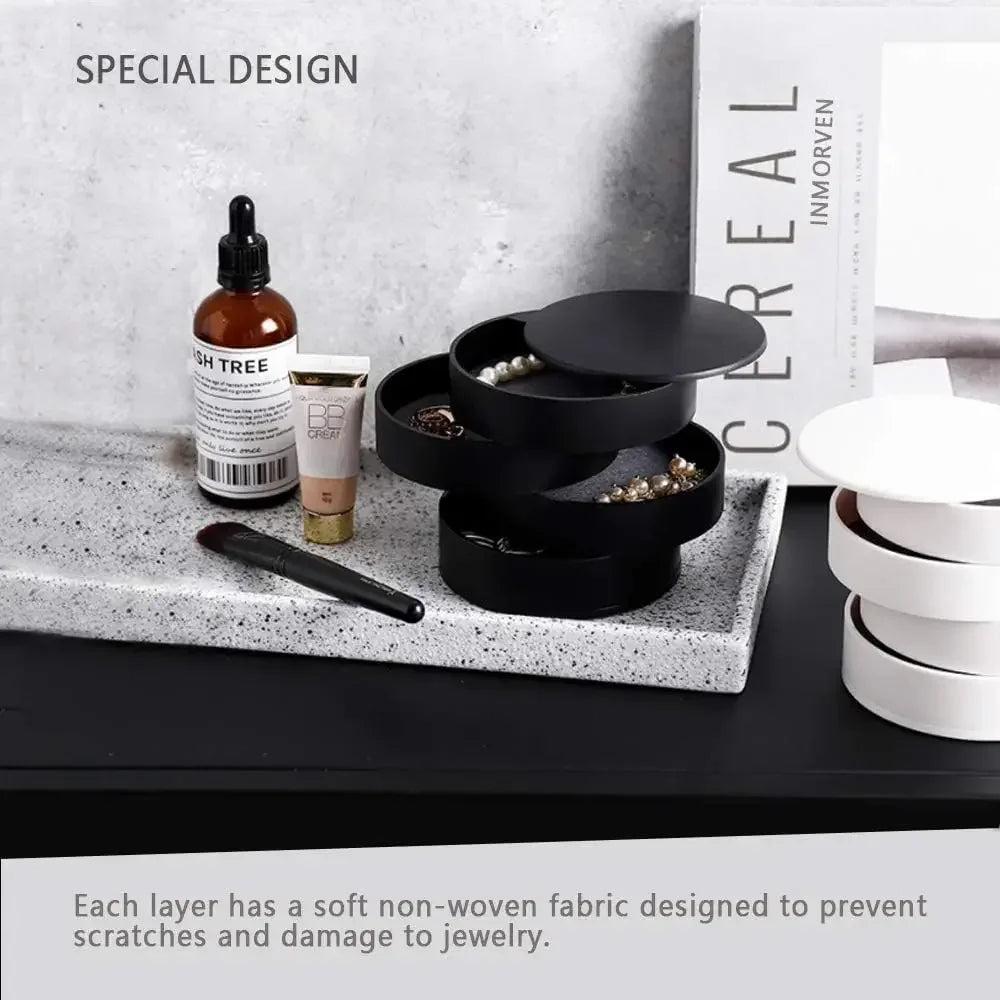 4-layer jewellery organizer, size dimensions