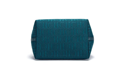 Prime Deal Zone CH high quality craft large capacity ladies shoulder handbag with classic pure color and outer pocket.