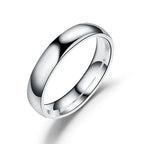stainless steel 6mm polished band ring - view 8