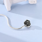 925 Sterling Silver Heart Zircon Snake Chain Bracelet — Multiple Designs, 17–20cm