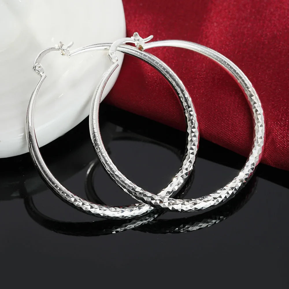 3cm circle hoop earrings packaging