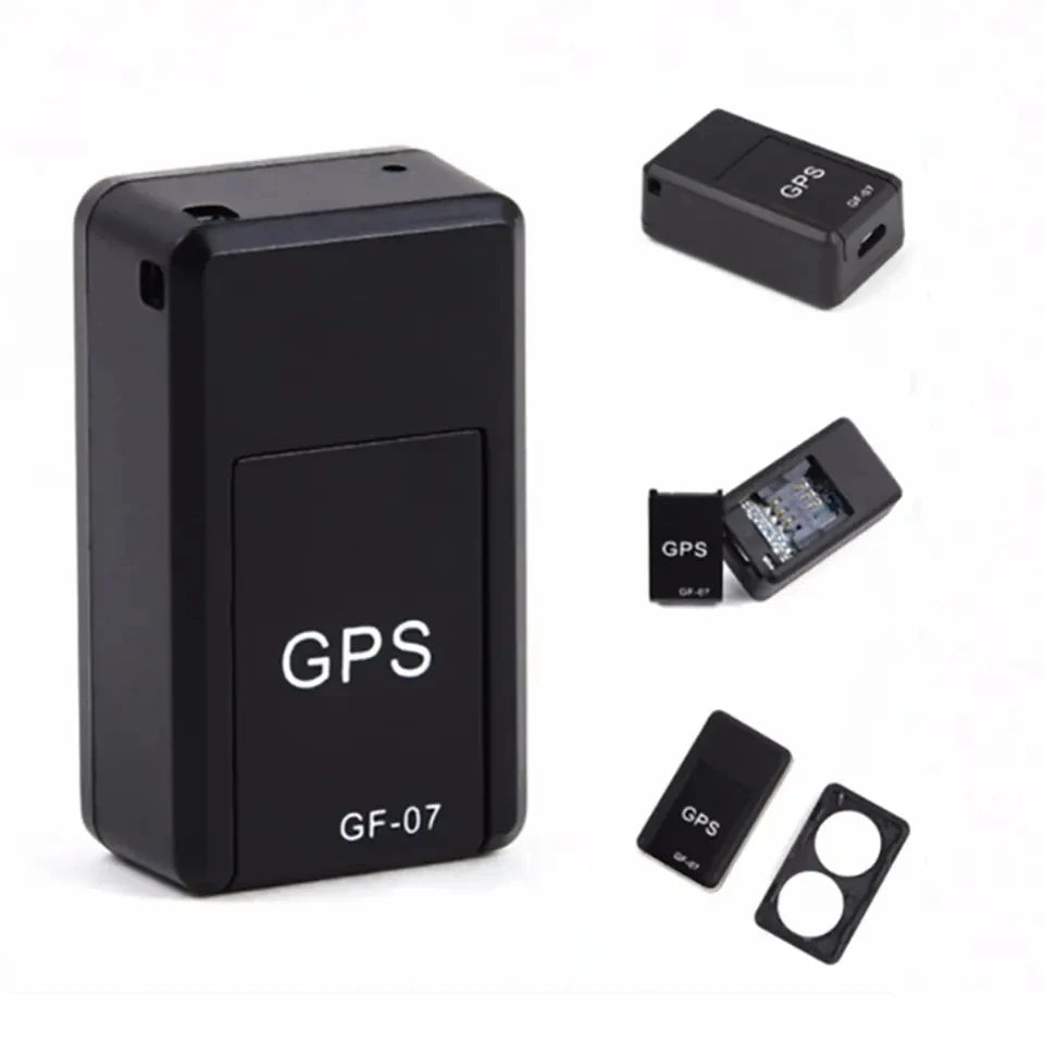 Mini portable Prime Deal Zone GPS tracker with strong magnet, vehicle locator, and app for precise anti-loss vehicle positioning.
