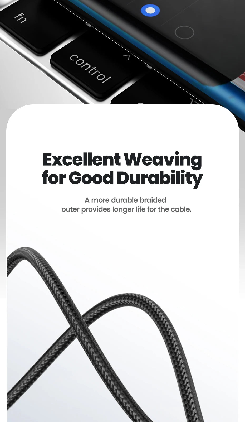 Toocki 540 Rotate Magnetic USB Type C Cable for iPhone 12, Xiaomi, and Micro USB devices, flexible magnet charging data cable