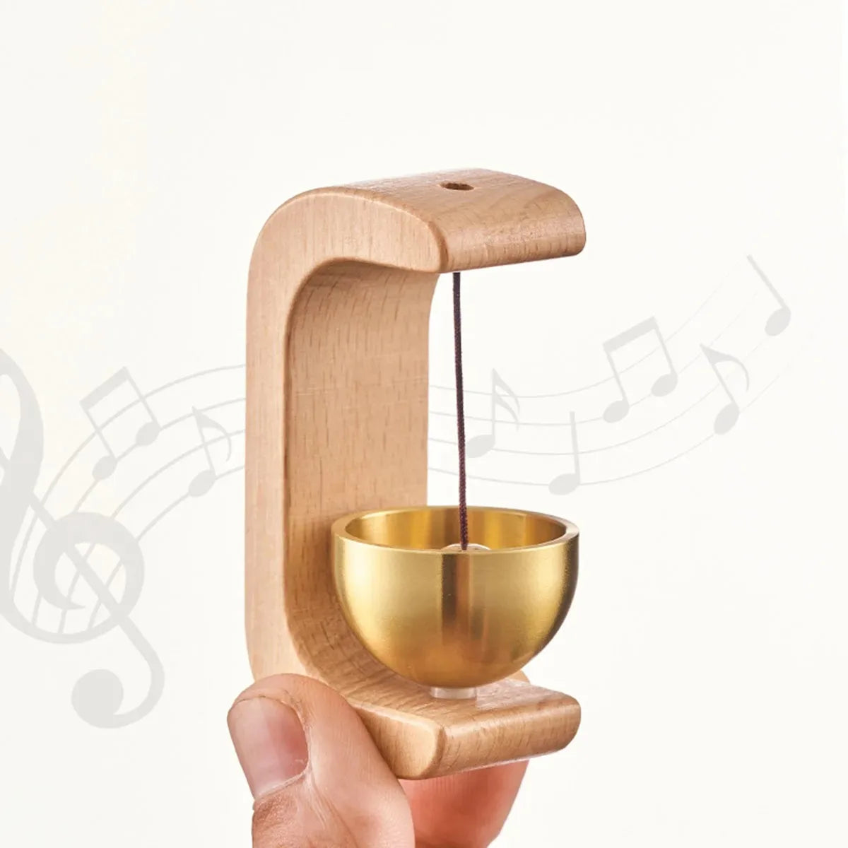 Japanese wooden wind chime doorbell by Prime Deal Zone with hanging decorations, decorative wind bell for home entrance.