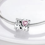 925 sterling silver charm beads, hearts and sweet love designs - view 12