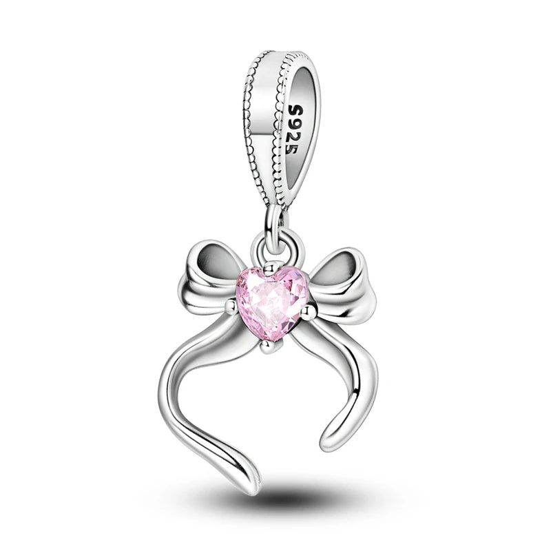 925 Sterling Silver Charm Beads — Hearts, Trees & Sweet Love Designs