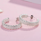 925 sterling silver charm stud earrings, mixed creative designs - view 2