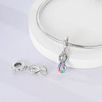 925 sterling silver charm beads, hearts and sweet love designs - view 20