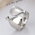 925 sterling silver handmade minimalist couple rings set