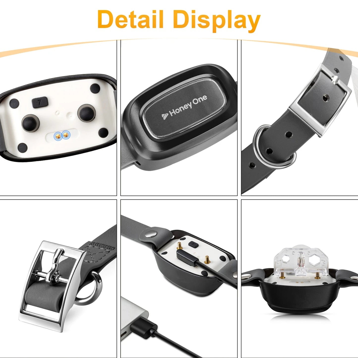 Waterproof Prime Deal Zone dog training collar with remote control, shock and vibration for dogs 8-150lbs, 3300ft range.
