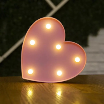 Prime Deal Zone luminous alphabet LED letter lamp with numbers for home, wedding, birthday, and Christmas party decoration.