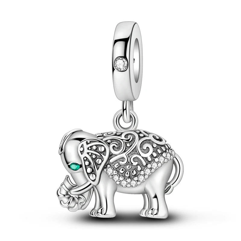 925 Sterling Silver Charm Beads — Tree of Life, Animals & Nature Designs
