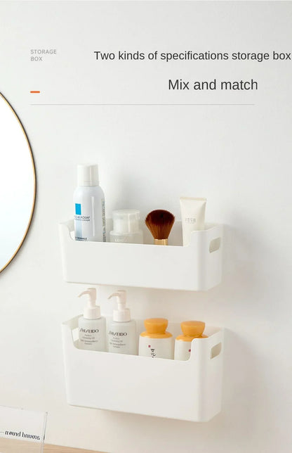 Prime Deal Zone non perforated cling film rack mounted inside kitchen cabinet, wall-mounted spice and dish drying rack for home storage