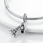 925 sterling silver charm beads, mixed dangle designs - view 13