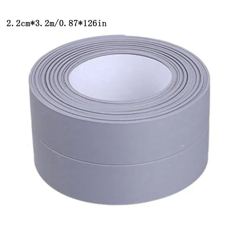 Prime Deal Zone waterproof PVC sealing tape for bathroom sinks, showers, bathtubs, and toilets, with self-adhesive wall sticker.