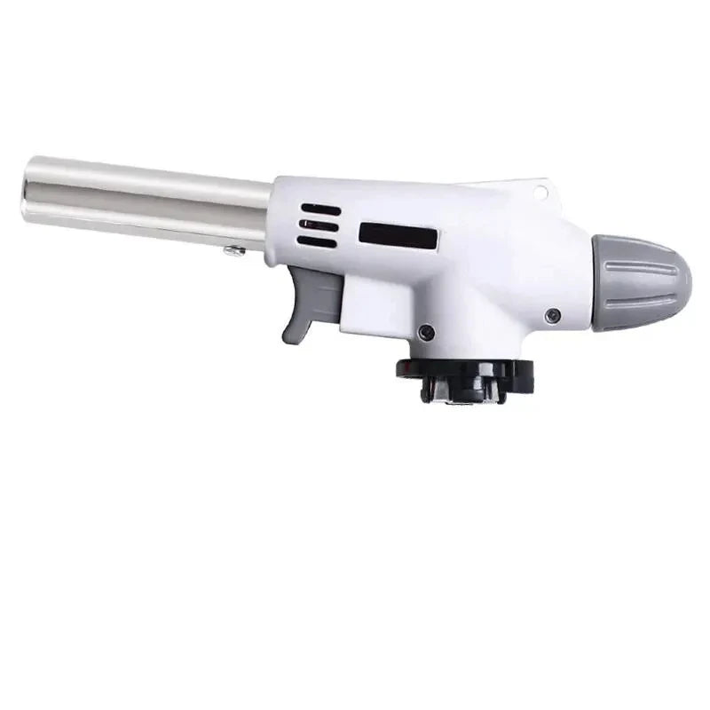 Prime Deal Zone torch cooking auto-ignition butane gas welding burner with flame gun for BBQ, camping, and cooking tasks