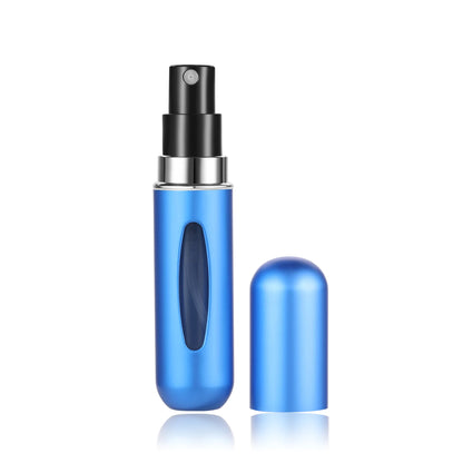 Prime Deal Zone 5ml perfume refill bottle, portable mini spray atomizer, refillable cosmetic container for travel and scents.
