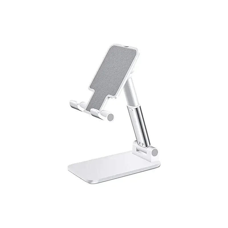 Adjustable Prime Deal Zone desk mobile phone holder stand for iPhone, iPad, and tablets, with a sturdy universal design.