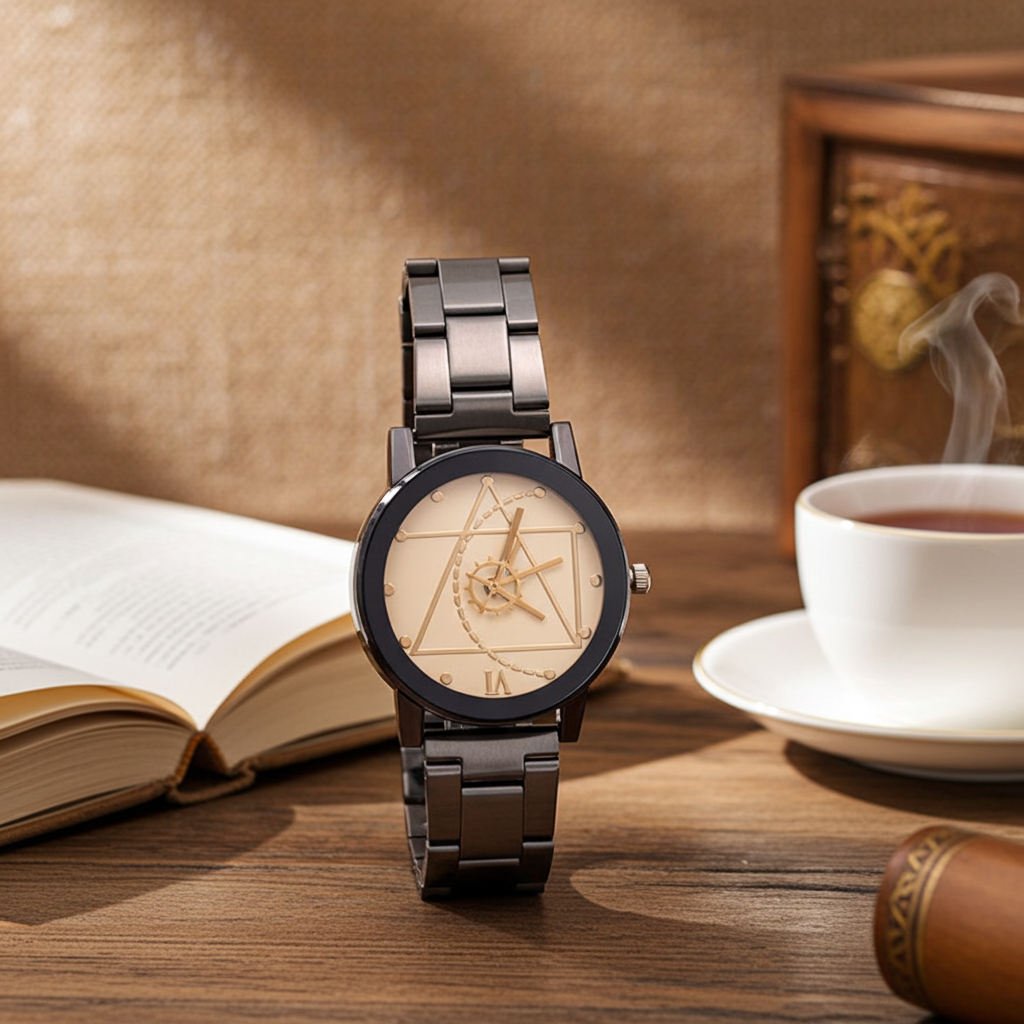 Gear compass watch, product feature graphic 3