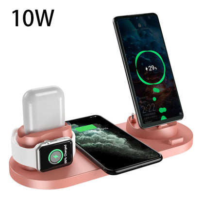 6-in-1 Wireless Charging Dock Station for iPhone, Watch & More