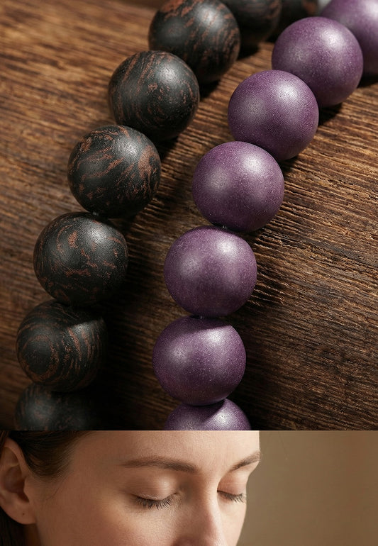 Traditional Chinese Medicine Bead Bracelet | Healing Energy Jewelry for Women & Men