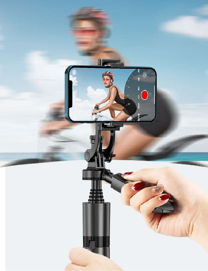 360° AI Face Tracking Gimbal Stabilizer with Tripod for Smartphones