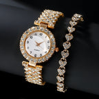 Watch and bracelet set, all colour options