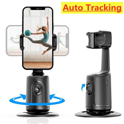 360° AI Face Tracking Gimbal Stabilizer with Tripod for Smartphones