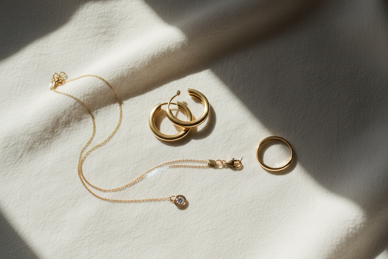 Jewellery Flat Lay